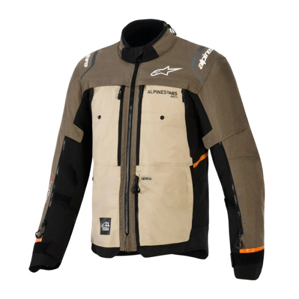 Alpinestars Alpinestars Cusco Drystar Men’s Jacket Walnut Aluminum Black